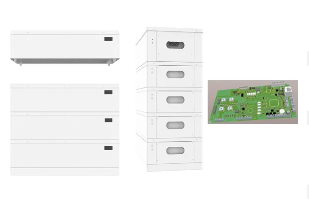 Stacked home energy storage all-in-one machine